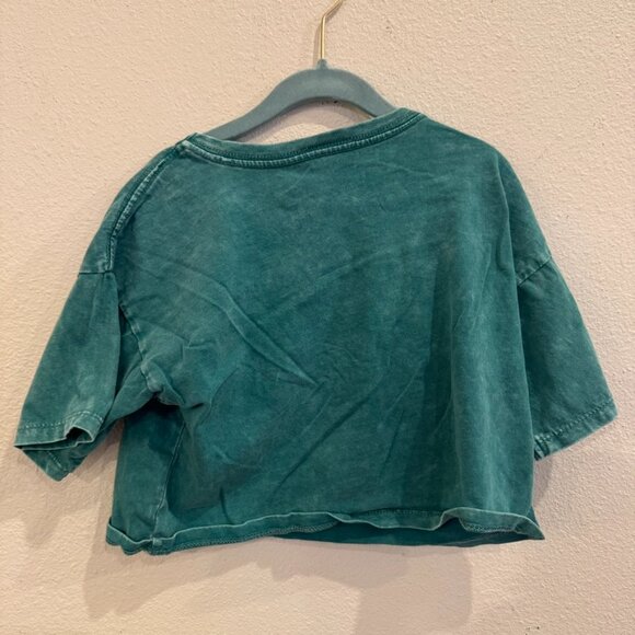 Cotton On Kids x UCLA Washed Green Crop Tee – Size 6 - Picture 5 of 5
